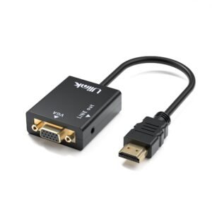 Adaptador HDMI a VGA + Audio Portable Full HD UL - CV3500