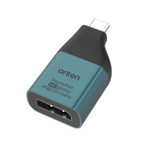 Adaptador USB - C a DisplayPort 8K 60Hz OTN - UC103 Aluminio