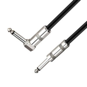 Cable de Audio 6.3mm con Conector en L - 10 Metros, Alta Cal