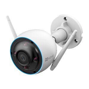 Camara Seguridad Exterior Ezviz H3 2K WiFi Sirena IA