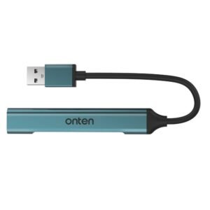 HUB USB 4 Puertos OTN - 5701D Adaptador Multiplicador para Laptop y PC
