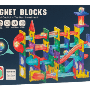 Juego de Pistas Magnéticas con Luz – STEM 105 Piezas