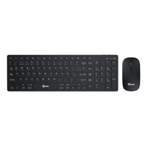 Kit Teclado y Mouse Bluetooth 2.4GHz Recargable UT-KTD605BW