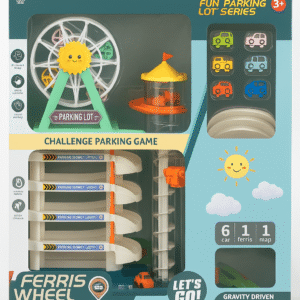 Pista Estacionamiento Juego Infantil con 6 Autos